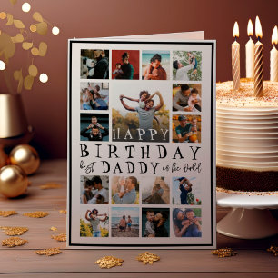 Joyeux Anniversaire Papa Noir & Blanc 17 Photo Mod