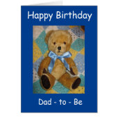 Joyeux anniversaire papa - to - Be card (Devant)