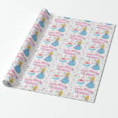 Joyeux Anniversaire Papier Cadeau Princesse (Déroulé)
