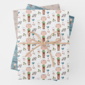 Joyeux Anniversaire Papier Enveloppant Papier Papi (En situation)