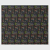 Joyeux Anniversaire Papier Enveloppement Cadeau Ca (Plat)