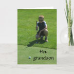 JOYEUX ANNIVERSAIRE PAR FAIT *GRANDSON* CARTE<br><div class="desc">LA CARTE D'ANNIVERSAIRE DE CUTE GOLFER. Amusez-vous à l'envoyer aujourd'hui ! MERCI D'AVOIR ARRÊTÉ PAR L'UN DE MES 8 MAGASINS ! ! ! ! IL Y A D'AUTRES CARTES AVEC CETTE PHOTO DONC UTILISEZ TAGS POUR LA TROUVER SI VOUS LE SOUHAITEZ! ! !</div>