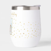 Joyeux Anniversaire Parties scintillant d'or Photo (Gauche)