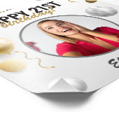 Joyeux anniversaire personnalisé cadeau photo mode (Coin)