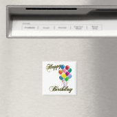 Joyeux anniversaire - Personnaliser Magnet (In Situ (Lave-vaisselle))