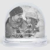 Joyeux Anniversaire Photo texte personnalisé (Arrière)