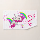 Joyeux Anniversaire Pony Giraffe Jeux de serviette (Serviette à main)