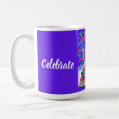 Joyeux Anniversaire Poodle Coffee Mug (Gauche)