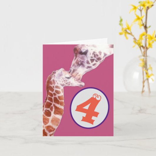 Joyeux anniversaire pour vous ! Carte (Fleur jaune)