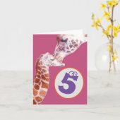 Joyeux anniversaire pour vous ! Carte (Fleur jaune)