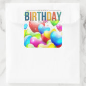 Joyeux Anniversaire Pour Vous Stickers Balloon (Sac)