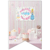 Joyeux anniversaire Princesse bannière de bunker (Premier drapeau)