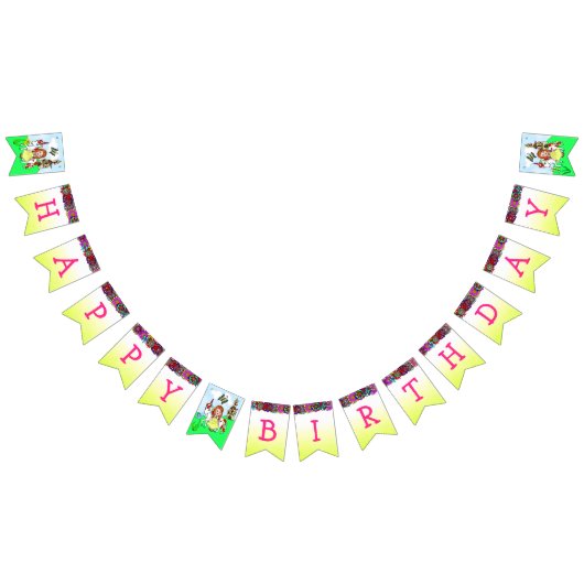 Joyeux anniversaire Princesse Jaune Bannière (Tout)