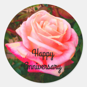 Joyeux Anniversaire Rose Gemini Stickers #2