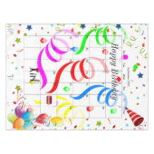 Joyeux anniversaire Septembre 2022 Nappe (Devant (Horizontal))