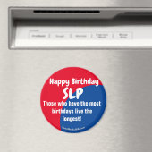 Joyeux Anniversaire SLP Refrigerator Magnet (In Situ (Lave-vaisselle))
