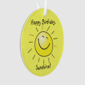 Joyeux anniversaire, soleil ! (devant)