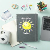 Joyeux anniversaire, soleil ! Autocollant (Couverture iPad)