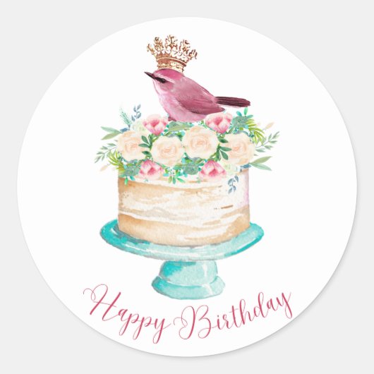 Joyeux anniversaire, Stickers Whimsical (Devant)