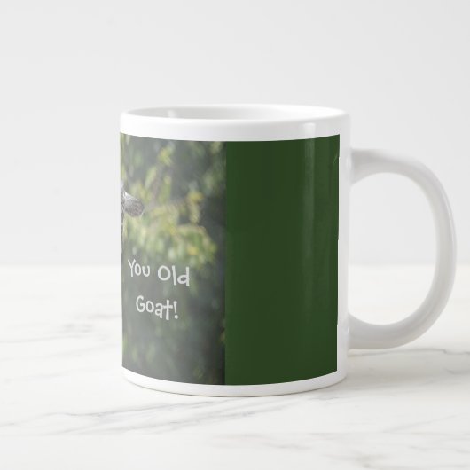 Joyeux Anniversaire Tu Vieux Chèvre Mug (Droite)