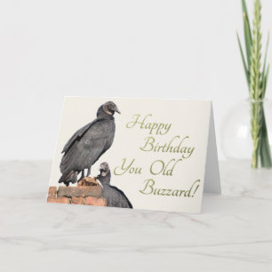 Joyeux Anniversaire, Vieux Buzzard ! Carte de vœux