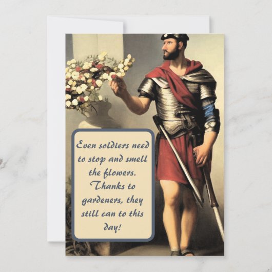 Joyeux anniversaire, vous grand jardinier ! Carte (Devant)