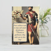 Joyeux anniversaire, vous grand jardinier ! Carte (Debout devant)