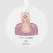 Joyeux Anniversaire Yorkshire Terrier Mignon (dos)