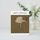 Joyeux Anniversaire Zodiac Signes Capricorn Carte (Debout devant)