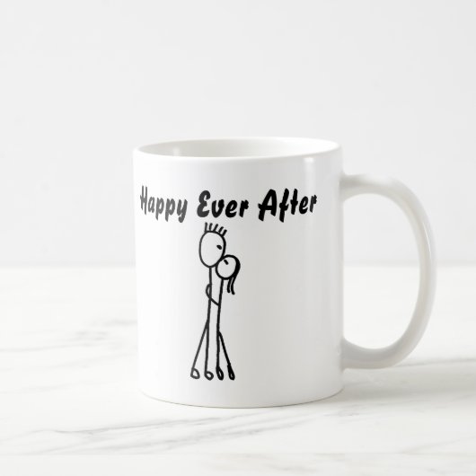 Joyeux Après, Mariage Cadeau Café Mug (Droite)