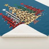 Joyeux arbres de Noël avec Buffalo Plaid & Leopard (3/4)