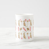 Joyeux Arbres d'or de Noël Chine Mug (Devant)