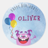 Joyeux autocollant d'anniversaire ! (Devant)