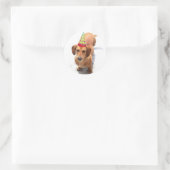 Joyeux autocollants Anniversaire Dachshund (Sac)