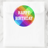 Joyeux autocollants d'anniversaire (Sac)