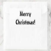 Joyeux autocollants de Noël, Noël, famille (Sac)