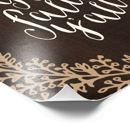 Joyeux automne Y'all | Impression d'art (Coin)