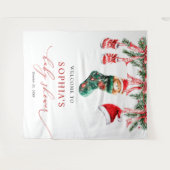 Joyeux Baby shower de Noël Tapisserie (Devant (Horizontal))