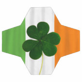 Joyeux Bal Shamrock du drapeau irlandais de la Sai (Plat)