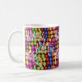 Joyeux Ballons de Mug Anniversaire (Gauche)