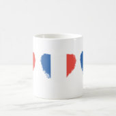 Joyeux Bastille Day Hearts Café Mug (Centre)