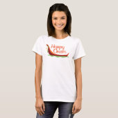 Joyeux bateau Onam T-shirt (Devant entier)