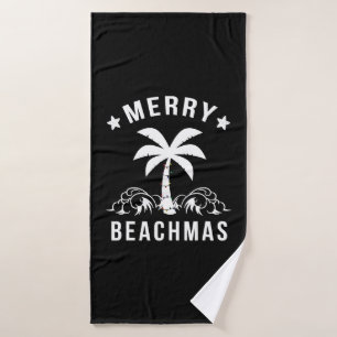 Joyeux Beachmas Palm Tree Beach Noël