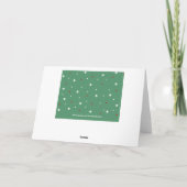 Joyeux beaucoup de carte photo de Merci de (Dos)