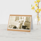Joyeux bébé d'anniversaire ! Carte de vœux (Fleur jaune)