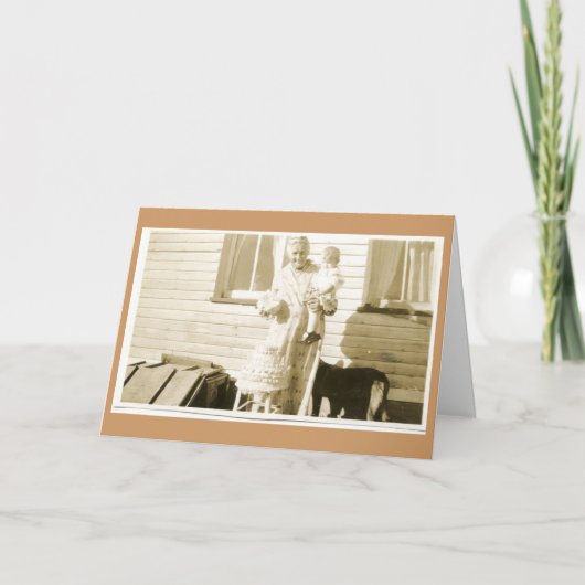 Joyeux bébé d'anniversaire ! Carte de vœux (Devant)