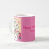 Joyeux BÉBÉ DE LA Fête DES Mères LADYBUG MUG (Devant gauche)