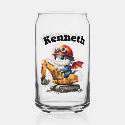 Joyeux bébé dragons sur le chantier de constructio (Recto)