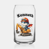 Joyeux bébé dragons sur le chantier de constructio (Verso)