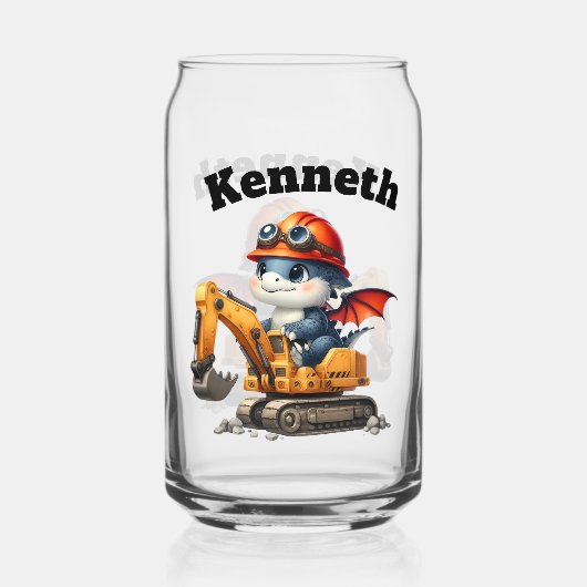 Joyeux bébé dragons sur le chantier de constructio (Verso)